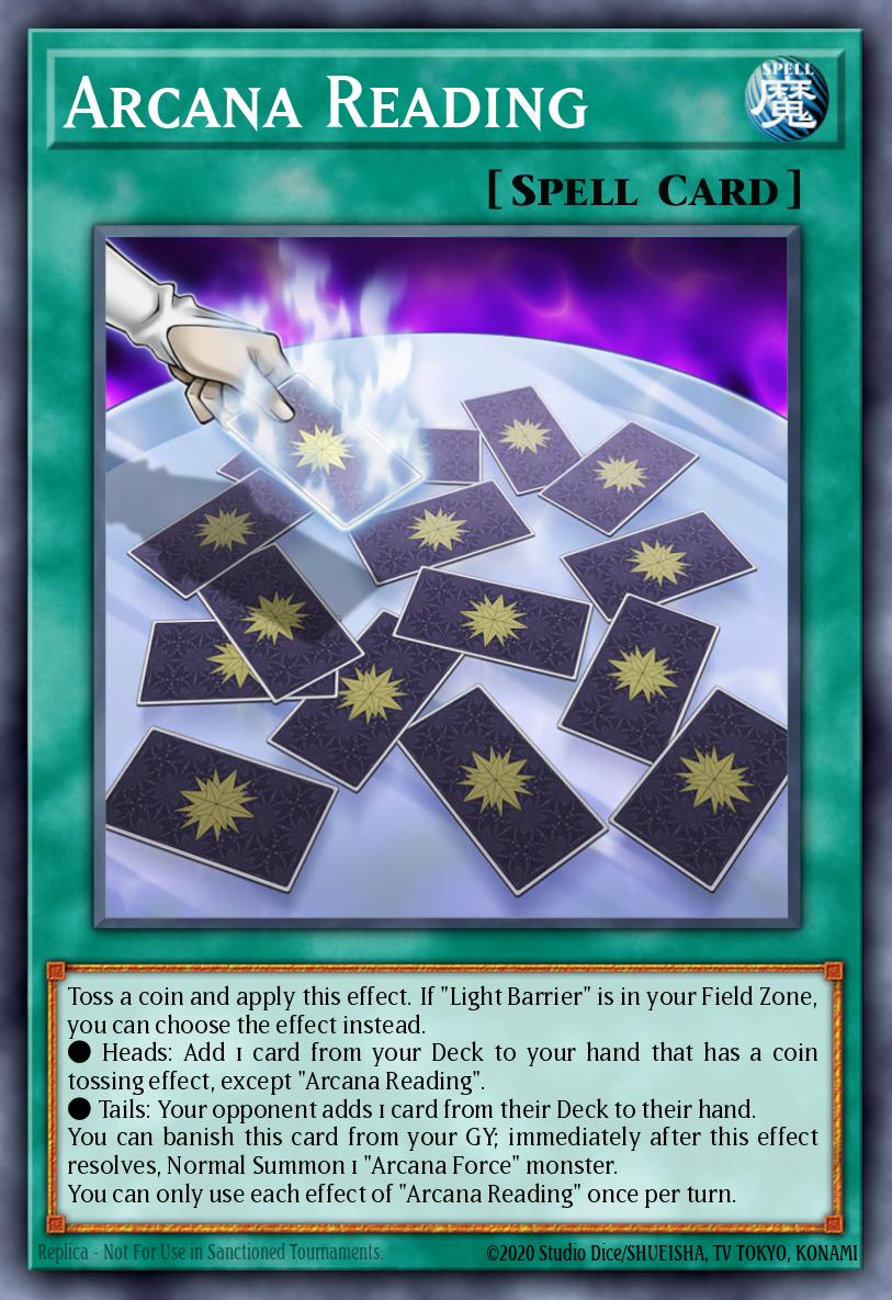 Arcana Reading (Common) - NM 1st Edition [PHRA-EN064]