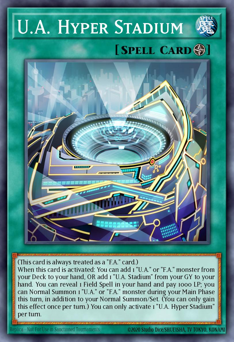 U.A. Hyper Stadium (Super Rare) - NM 1st Edition [PHRA-EN061]