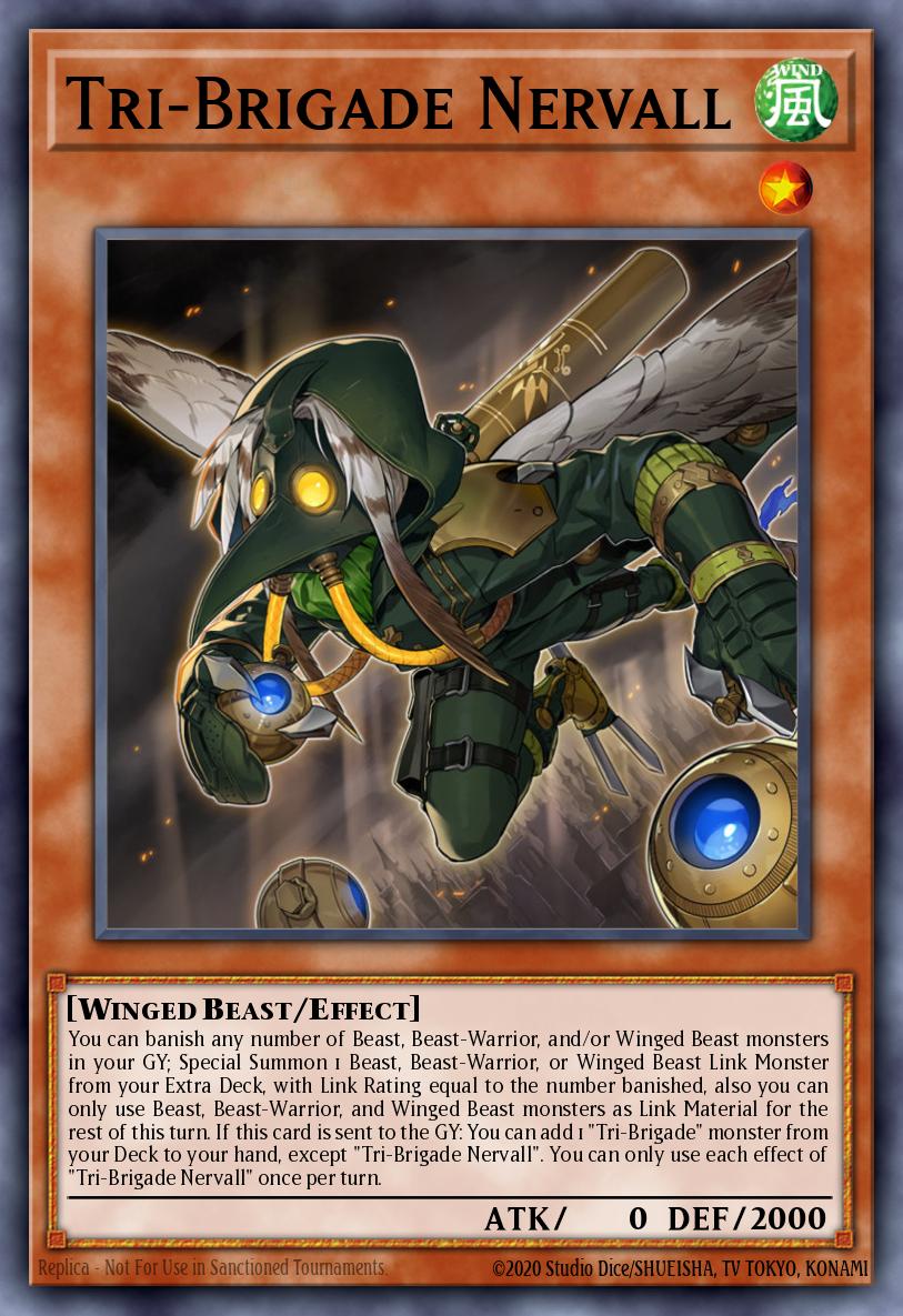 Tri-Brigade Nervall (Common) - NM 1st Edition [PHRA-EN006]