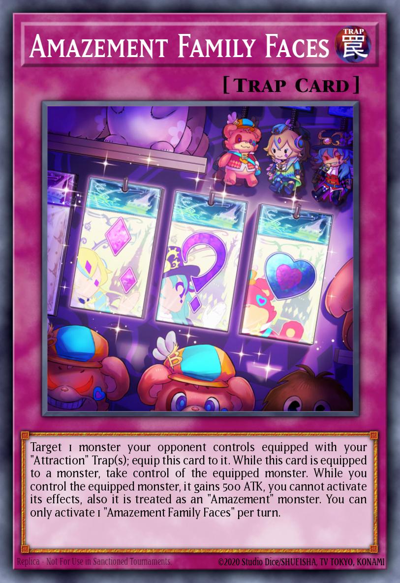 Amazement Family Faces (Super Rare) - NM 1st Edition [LIOV-EN070]