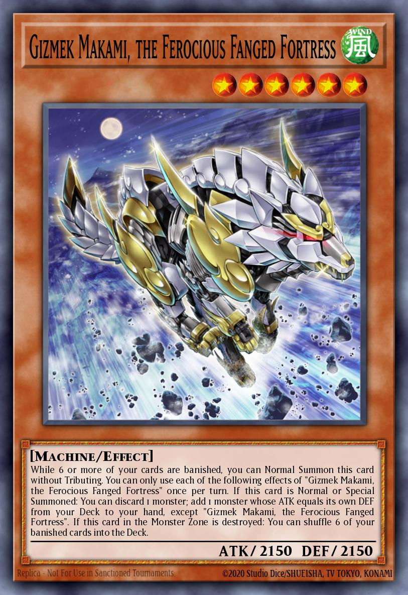 Gizmek Makami, the Ferocious Fanged Fortress (Super Rare) - NM 1st Edition [PHRA-EN022]