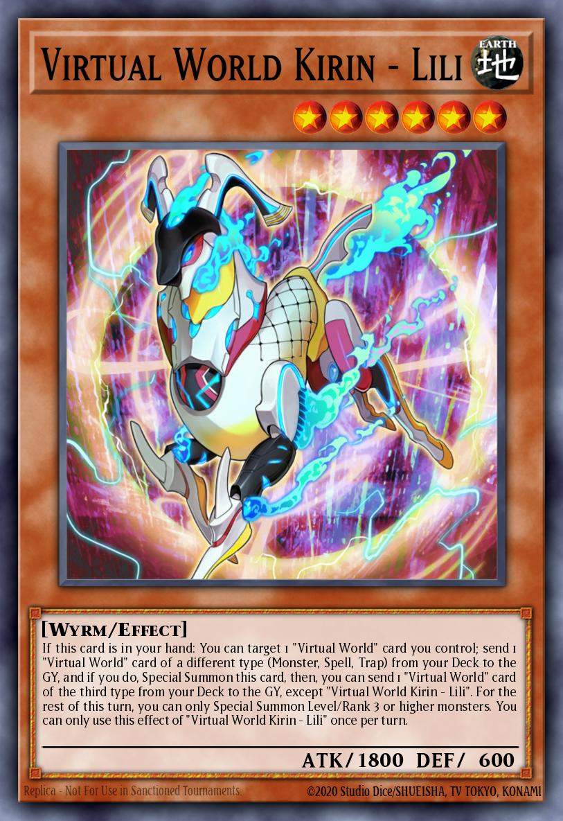 Virtual World Kirin - Lili (Common) - NM 1st Edition [PHRA-EN013]