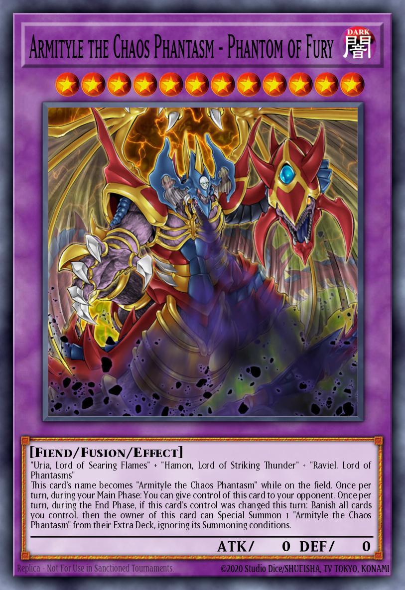 Armityle the Chaos Phantasm - Phantom of Fury (Ultra Rare) - NM 1st Edition [PHRA-EN035]