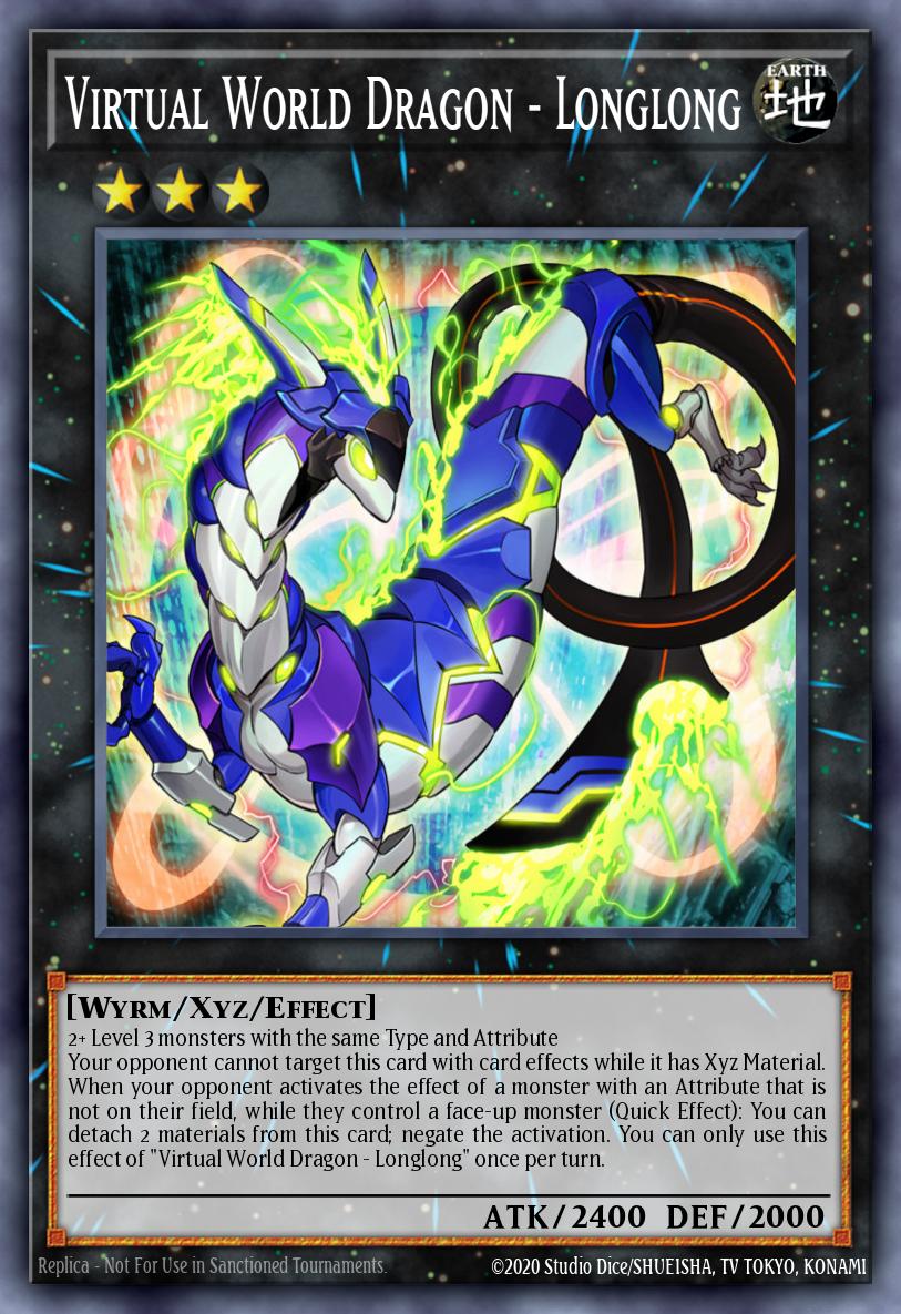 Virtual World Dragon - Longlong (Super Rare) - NM 1st Edition [PHRA-EN098]
