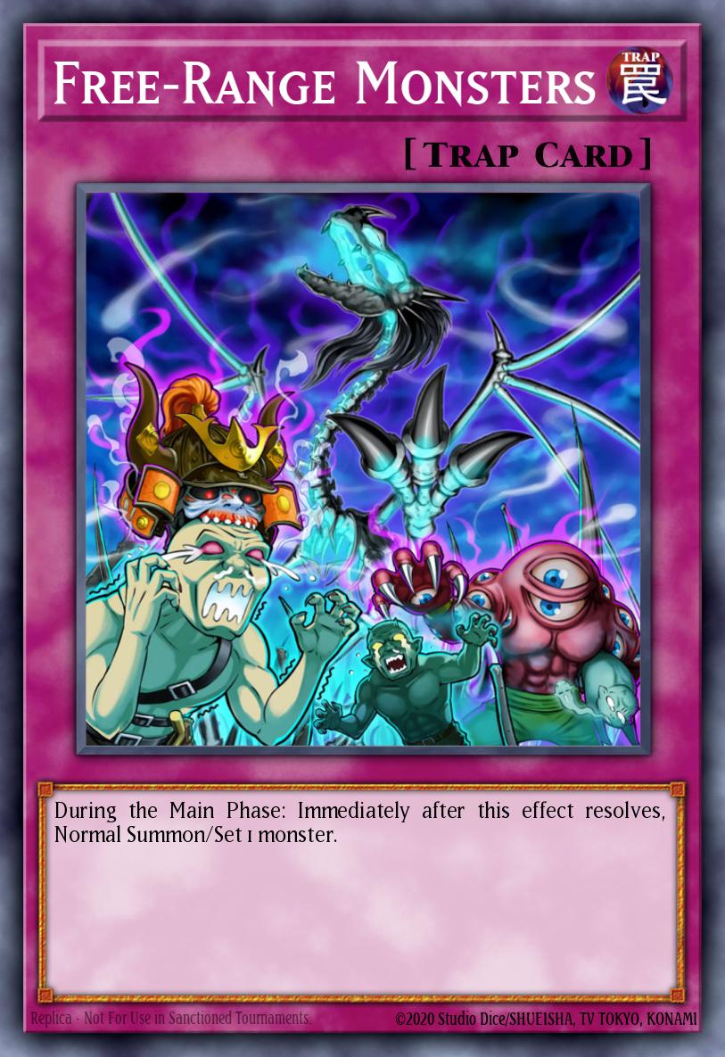 Free-Range Monsters (Common) - NM 1st Edition [PHRA-EN077]