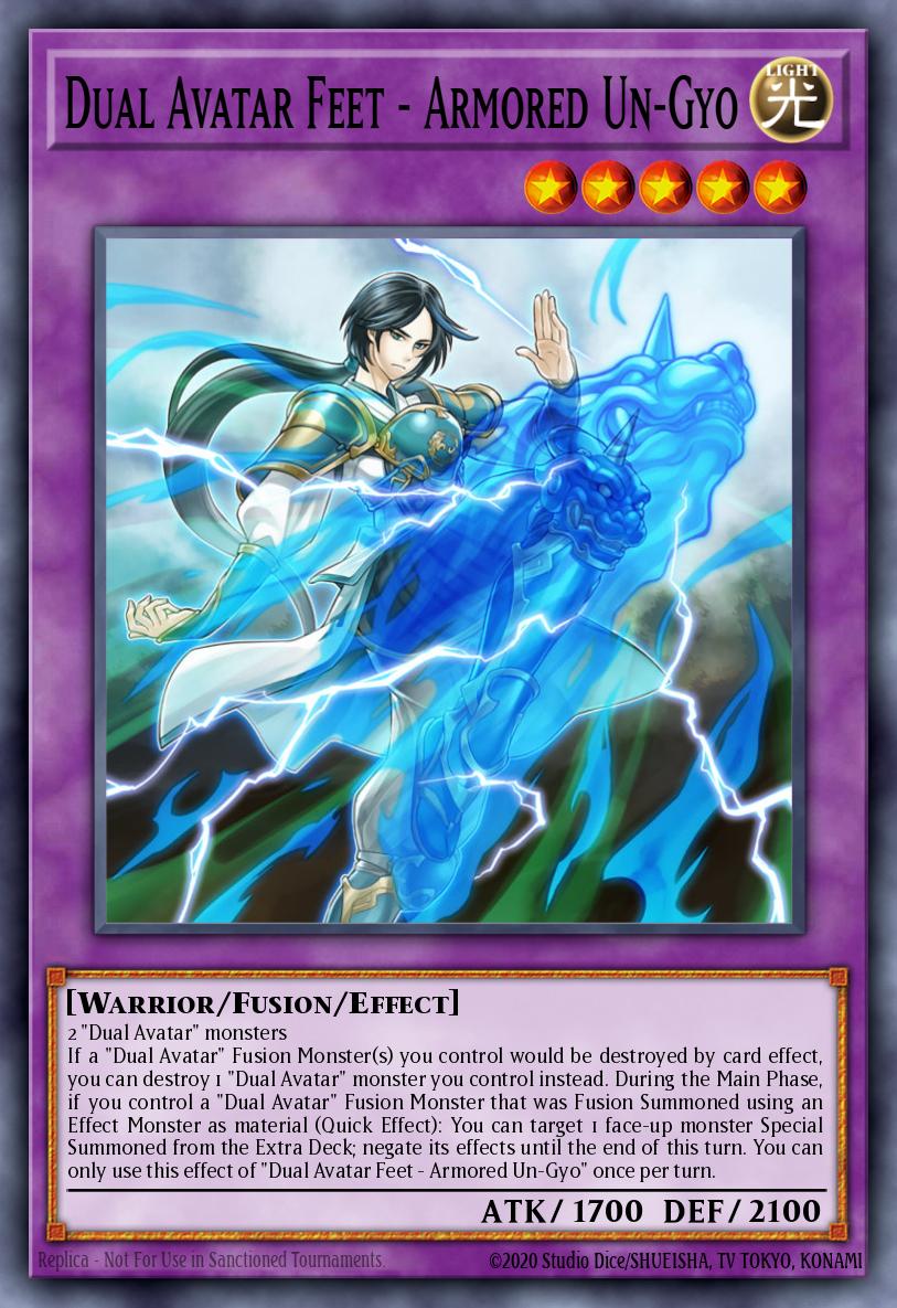 Dual Avatar Feet - Armored Un-Gyo (Super Rare) - NM 1st Edition [PHRA-EN033]