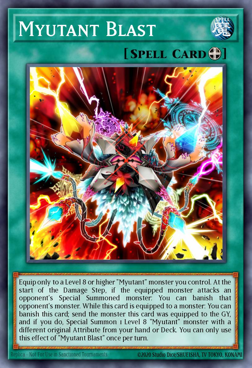 Myutant Blast (Common) - NM 1st Edition [PHRA-EN094]