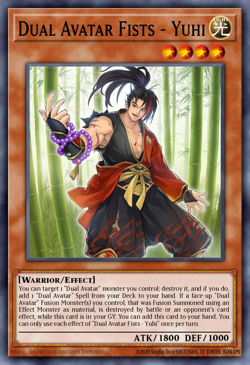 Dual Avatar Fists - Yuhi (Super Rare) - NM 1st Edition [PHRA-EN014]