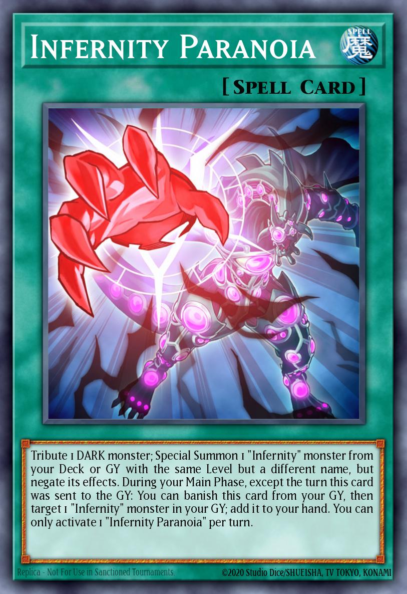 Infernity Paranoia (Common) - NM 1st Edition [PHRA-EN060]