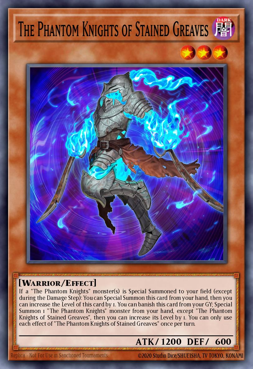 The Phantom Knights of Stained Greaves (Common) - NM 1st Edition [PHRA-EN002]